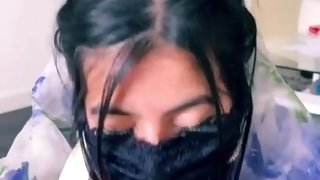 Hot Muslim babe Aaliyah Yasin craving for white penis