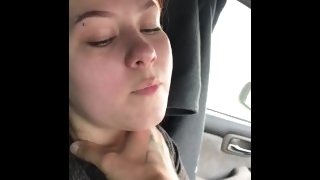 Nasty Cock Sucking in my Nissan car