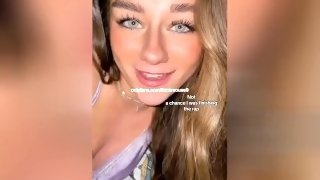 Teen does an Amazing Blowjob, Cum swallow and Huge facial