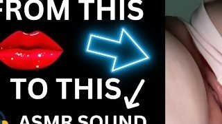 ASMR Fingering Moaning ORGAMS Sound, nasty wife, solo masturbation, day 1