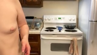 Ginger PearTart Makes Pancakes While Bitching About Her Coworker ~ Naked in the Kitchen Episode 67