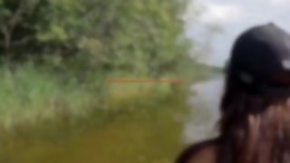 He Fucked Me Doggystyle During an Outdoor River Trip - Amateur Couple Sex