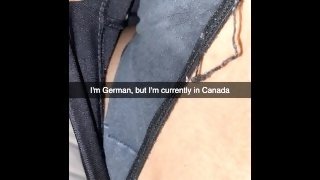Canadian beauty wants to snapchat with big dick stranger