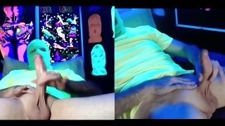 Nasty Big Dick Daddy Solo Male Big Cock Moaning ASMR Bi-Curious Edging, Quick Clip Of Edge Fest!