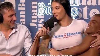 Salome Gil's vagina is failed hard by a sexy midget Juan Bustos Podcast