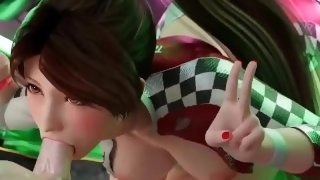 Mai Shiranui Racing Queen Blowjob Style (Maiden Masher) [The King of Fighters]