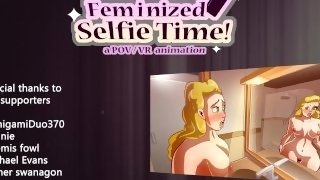Feminized Selfie Time!
