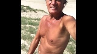 UltimateSlut WALKING THE NUDE BEACH