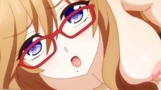 Busty glasses babe gets her doggystyle position with her lover  Anime Hentai 1080p