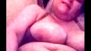 Smashing my pussy deep with my bbc toy