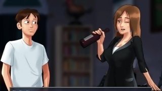 Summertime saga #33 - My French teacher gives me a sexual incentive - Gameplay
