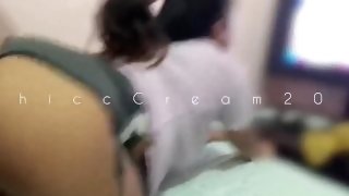 “Putok Mo Sa Loob” Thick Teen In Booty Shorts Is Not Afraid To Get Pregnant