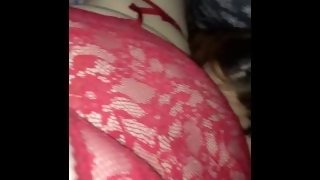 Bbw getting her tight pussy licked