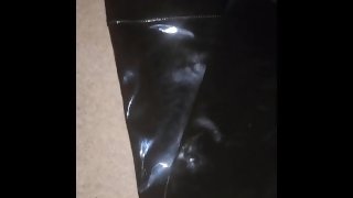 Fucked my wife's shinny black thigh high boots!