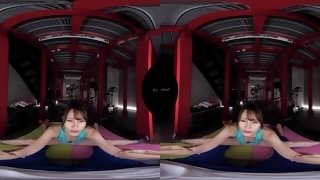 Petite asian babe VR mind-blowing hardcore scene
