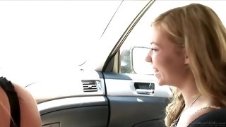 Nicole Ray & Debi Diamond Lesbian Hitchhiker Sex
