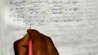 Trigonometric Ratios of Complementary Angle Math Slove by Bikash Edu Care Episode 1