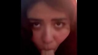 Shy Latina Sucks Dick for the First Time