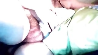 hot daddy using his fuck toy - hot angle