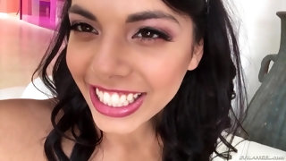 Stepbro Sodomizes Latina Schoolgirl - Gina Valentina