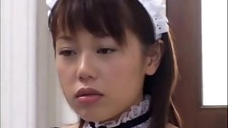 Japanese maid screwed hard and deep