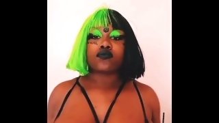 Big Titty Goth Ebony Tease  Jinx Vixen