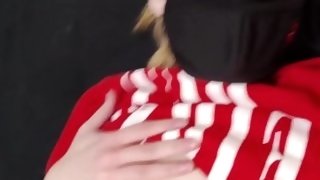 Passionate sex from the first person. Amateur video. The girl takes a video of how she is being fuc