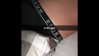 Cheerleader wants to fuck Classmate in Public Snapchat