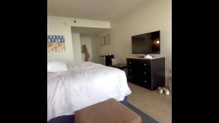 Housewife makes an escape to fuck me in the hotel room