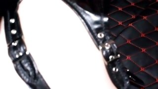 Sexy Hot Dominatrix Mistress Eva Latex Big Ass Milf Femdom BDSM Kink Leather Fetish Gloves Stockings