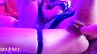 A week having an orgasm! Day 6 I suck a fan's dick while my sex machine beats my pussy ! Blowjob