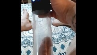 First time using penis pump on small penis