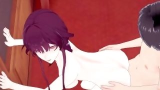 Kafka and I have intense sex in the bedroom. - Honkai: Star Rail Hentai