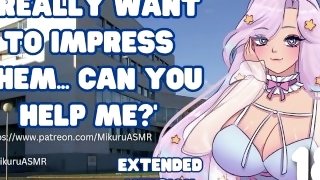 [NSFW] Shy girl asks for help with kissing her crush │F4A│Kissing│Sweet │Embarrassing
