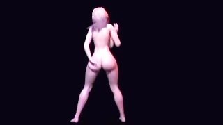 Very hot twerk dance (game play)