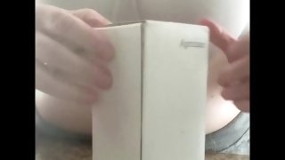Not the Best Quality video but HUGE heavy buttplug mature milf bbw ass plug butt