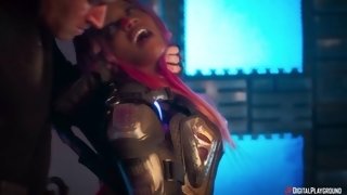 Kiki Minaj takes white UK cock deep in her cocoa pussy