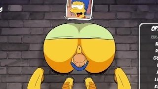 Marge Simpson Glory Hole BDSM Bondage Creampie - Hole House