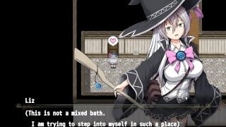 A Witch of Eclipse - Sexy witch invading the men bath