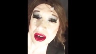 big facial for bigtit sissy slut