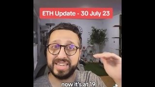 Ethereum price update 30 July 2023 with stepsister