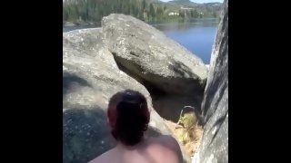 Lake Day, Sucked his dick and got fucked
