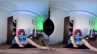Asian naughty chick VR porn