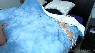 Busty Blonde Skye Blue devours monster cock - homemade amateur POV hardcore