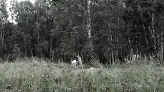 Mature girlfriends from Lesyanka are having fun in the forest.