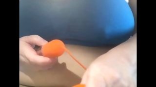 TOY TEST - Nisxiuer Double Clit nipple Licker dual vibe mature milf bbw