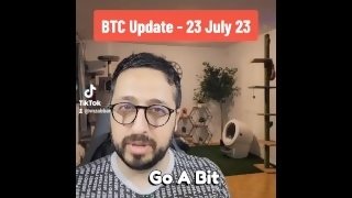 Bitcoin price update 23 July 2023 with stepsister