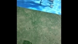 swimming pool exposed