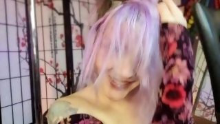 Tricky Nymph Shaves Her Head ~ SFW Teaser~ extended