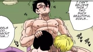 Dragon Ball LOVE TRIANGLE Z PART 2 – Let’s Have Lots Of Sex! Porn Comic